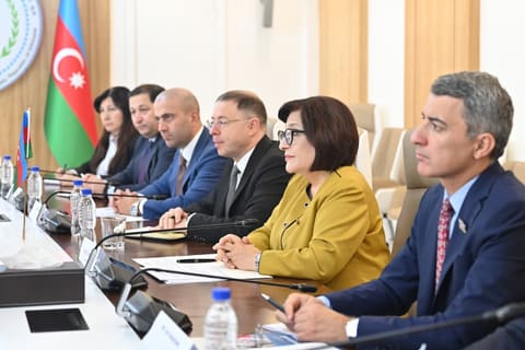 Sahibə Qafarova Efiopiya Federasiya Palatasının sədri ilə görüşüb