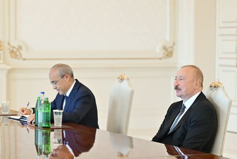 President Ilham Aliyev received President of United World Wrestling