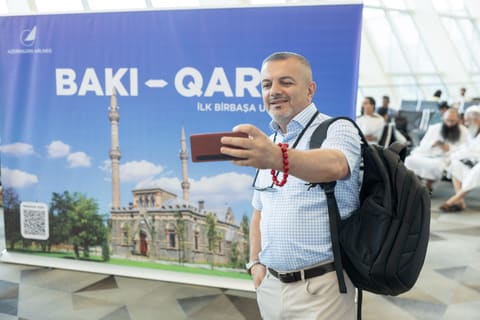 Azerbaijan Airlines Operates Inaugural Flight to Kars in Türkiye