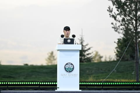 President Ilham Aliyev Attends Golf Club Opening in Kyrgyzstan Alongside Regional Leaders