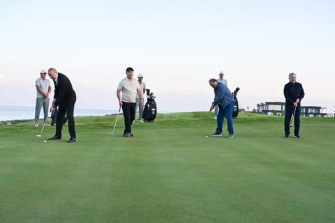 President Ilham Aliyev Attends Golf Club Opening in Kyrgyzstan Alongside Regional Leaders