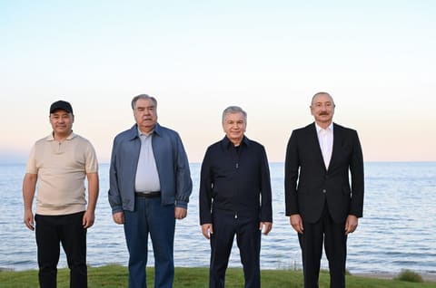 President Ilham Aliyev Attends Golf Club Opening in Kyrgyzstan Alongside Regional Leaders