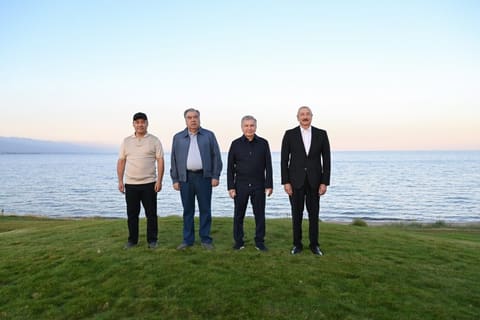 President Ilham Aliyev Attends Golf Club Opening in Kyrgyzstan Alongside Regional Leaders