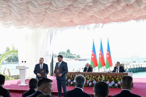 Azerbaijan and Kyrgyzstan Exchange Signed Strategic Agreements and Allied Treaty