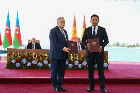 Azerbaijan and Kyrgyzstan Exchange Signed Strategic Agreements and Allied Treaty