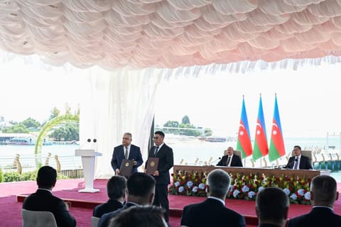Azerbaijan and Kyrgyzstan Exchange Signed Strategic Agreements and Allied Treaty