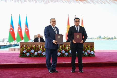 Azerbaijan and Kyrgyzstan Exchange Signed Strategic Agreements and Allied Treaty