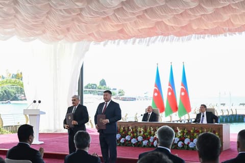 Azerbaijan and Kyrgyzstan Exchange Signed Strategic Agreements and Allied Treaty