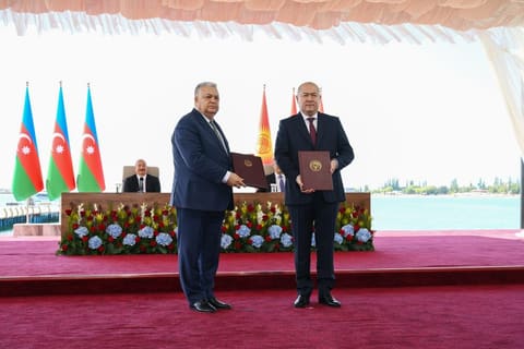 Azerbaijan and Kyrgyzstan Exchange Signed Strategic Agreements and Allied Treaty