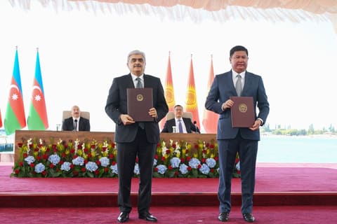 Azerbaijan and Kyrgyzstan Exchange Signed Strategic Agreements and Allied Treaty