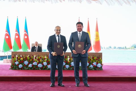 Azerbaijan and Kyrgyzstan Exchange Signed Strategic Agreements and Allied Treaty