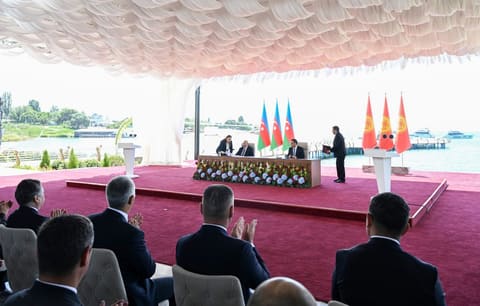 Azerbaijan and Kyrgyzstan Exchange Signed Strategic Agreements and Allied Treaty