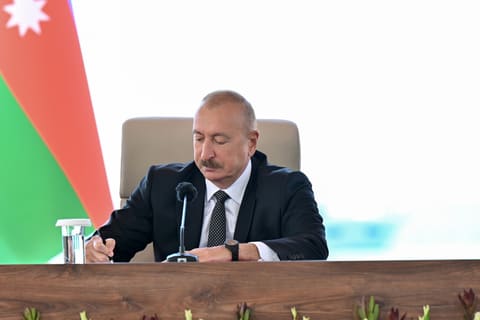 Azerbaijan and Kyrgyzstan Exchange Signed Strategic Agreements and Allied Treaty
