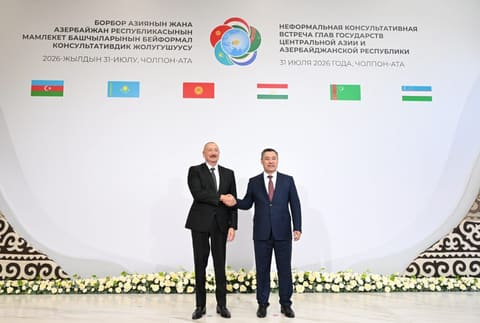 Leaders of Azerbaijan and Central Asian States Hold Informal Summit in Kyrgyzstan