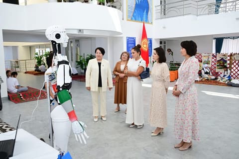 First Lady Mehriban Aliyeva Visits Altyn-Balalyk Rehabilitation Center in Kyrgyzstan