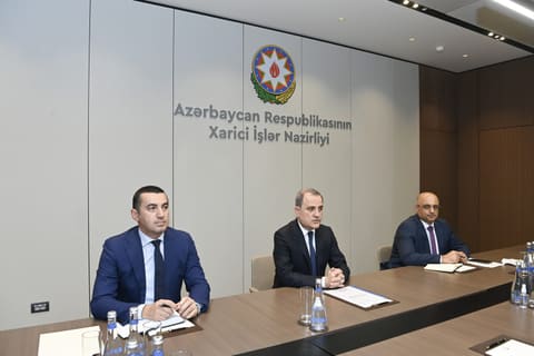 Ceyhun Bayramov Estoniyanın yeni səfirini qəbul edib