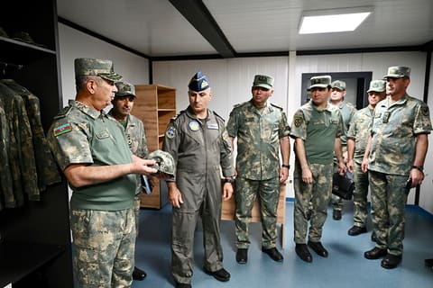 HHM bölmələrinin istifadəsinə 20-yə yaxın yeni hərbi infrastruktur verilib