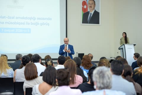 Özəl bağçaların nümayəndələri ilə maliyyələşmə müsabiqəsi ilə bağlı görüş keçirilib
