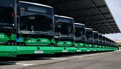 İlham Əliyev Naxçıvanda elektrik mühərrikli yeni avtobuslara baxıb, dəmir yolu infrastrukturunda aparılan yenidənqurma işləri ilə tanış olub  - YENİLƏNİB 2