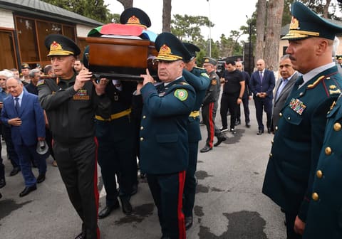Major General Abbasali Novruzov laid to rest