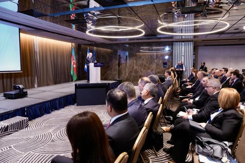 Afinada Azərbaycan-Yunanıstan biznes forumu keçirilib