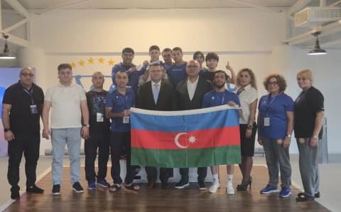 Azərbaycan ağırlıqqaldıranı Avropa çempionu olub