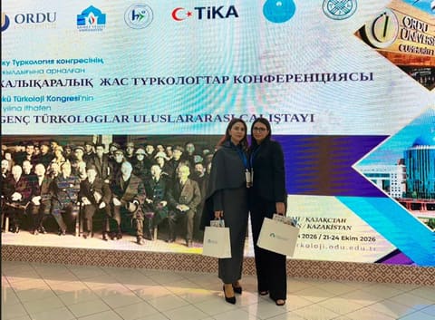 Azərbaycan arxeoloqları Gənc Türkoloqların V Beynəlxalq konfransında çıxış ediblər