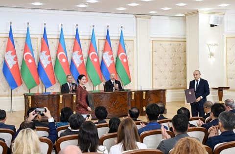 Azerbaijan, Cambodia exchange signed documents