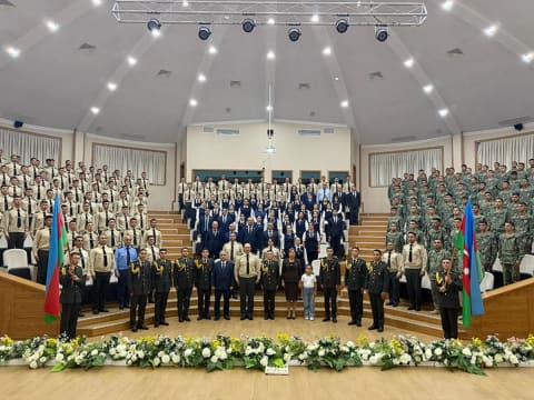 Azərbaycan Ordusunda Müstəqilliyin Bərpası Günü qeyd olunub