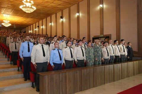 Azərbaycan Ordusunda Müstəqilliyin Bərpası Günü qeyd olunub