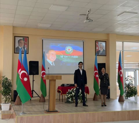 Azərbaycan Ordusunda Müstəqilliyin Bərpası Günü qeyd olunub