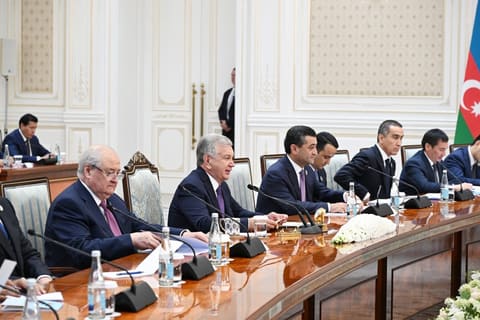Third meeting of Azerbaijan-Uzbekistan Supreme Interstate Council held with participation of leaders