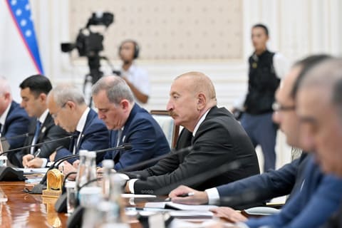 Third meeting of Azerbaijan-Uzbekistan Supreme Interstate Council held with participation of leaders