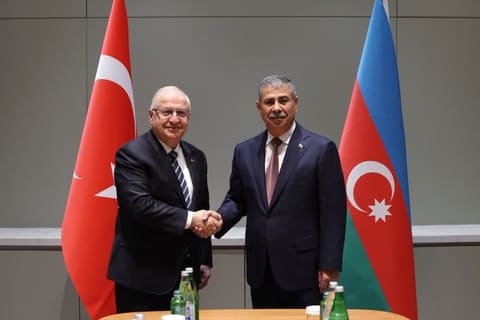 Şuşada Azərbaycan-Türkiyə müdafiə nazirlərinin ikitərəfli görüşü keçirilib - YENİLƏNİB