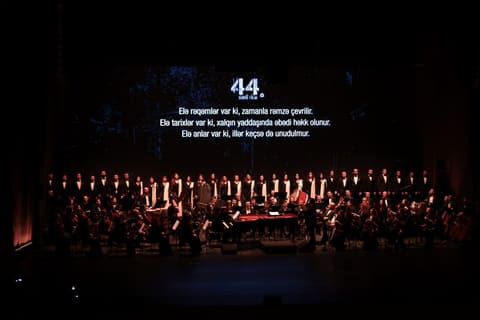Azərbaycanın nəhəng kinematoqrafiya layihələrindən birinin – “44” bədii filminin premyerası olub