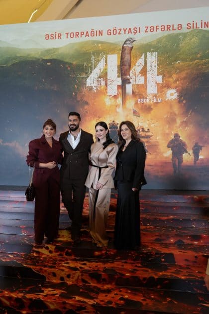 Azərbaycanın nəhəng kinematoqrafiya layihələrindən birinin – “44” bədii filminin premyerası olub