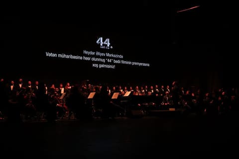 Azərbaycanın nəhəng kinematoqrafiya layihələrindən birinin – “44” bədii filminin premyerası olub