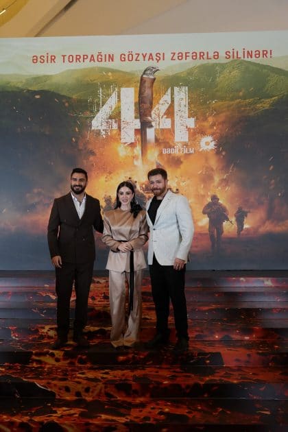 Azərbaycanın nəhəng kinematoqrafiya layihələrindən birinin – “44” bədii filminin premyerası olub