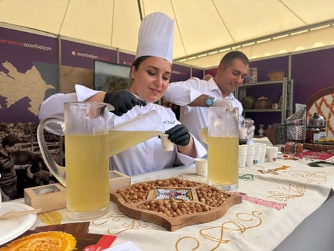 Azərbaycanın qastroturizm imkanları İtaliyada beynəlxalq festivalda təqdim olunub