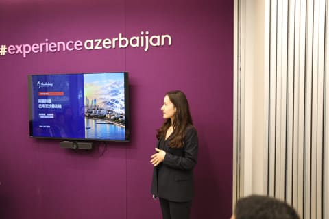 Azərbaycanın qış turizmi imkanları Çin bazarında təqdim olunub