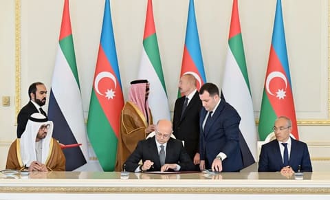 Azerbaijan and UAE sign six documents