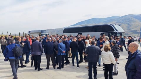 Bakı Dialoqu formatında IV beynəlxalq konfransın iştirakçıları Xocalıya səfər ediblər
