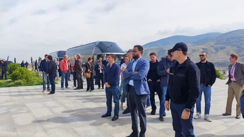 Bakı Dialoqu formatında IV beynəlxalq konfransın iştirakçıları Xocalıya səfər ediblər