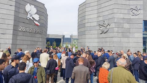 Bakı Dialoqu formatında IV beynəlxalq konfransın iştirakçıları Xocalıya səfər ediblər