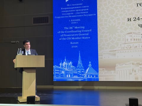 Baş prokuror Şanxay Əməkdaşlıq Təşkilatına üzv dövlətlərin Baş prokurorlarının 24-cü iclasında iştirak edib