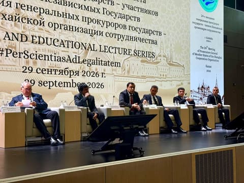 Baş prokuror Şanxay Əməkdaşlıq Təşkilatına üzv dövlətlərin Baş prokurorlarının 24-cü iclasında iştirak edib