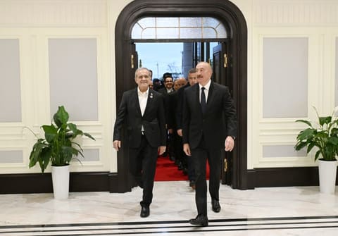 Bişkekdə Azərbaycan və İran prezidentlərinin görüşü olub - YENİLƏNİB 2