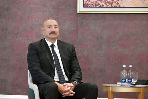 President of Azerbaijan Ilham Aliyev held meeting with Prime Minister of Armenia in Bishkek- UPDATED - PHOTO