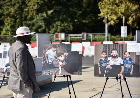 Cenevrədə Ermənistanın Azərbaycana qarşı mina müharibəsinə dair ekspozisiya açılıb