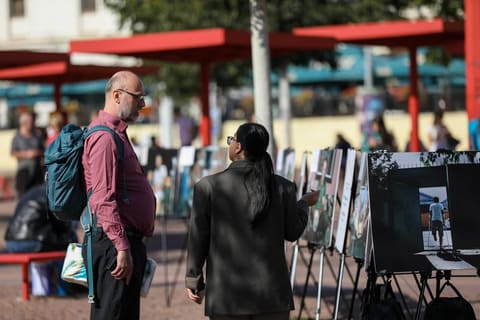Çexiyada Azərbaycanın mina probleminə dair ekspozisiya açılıb